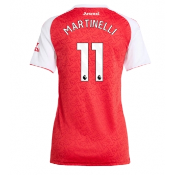 Billige Fotballdrakt Arsenal Gabriel Martinelli #11 Replika Hjemmedrakt Dame 2025-26 Kortermet